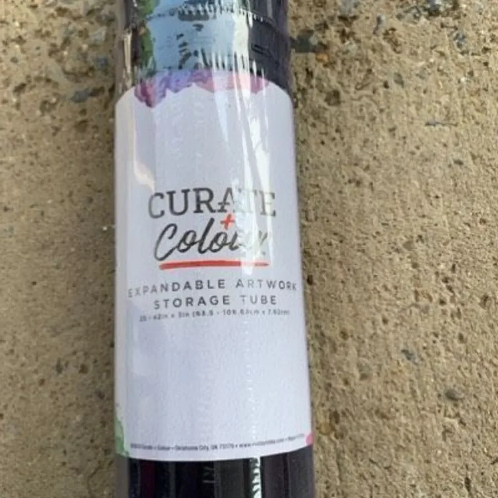 Curate Colour Expandable Artwork Storage Tube *New*